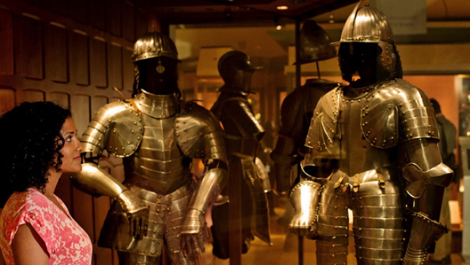 Trace the stylistic progression of armour and weaponry in both military and civilian contexts with fine examples from the ROM's arms and armour collection.