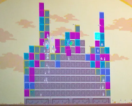 coloured blocks form a pyramid
