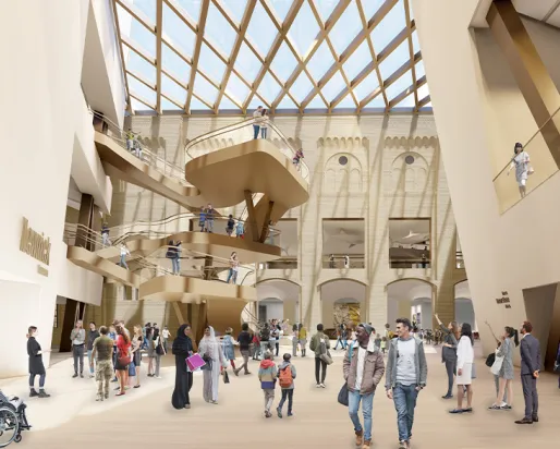 Interior of ROM
