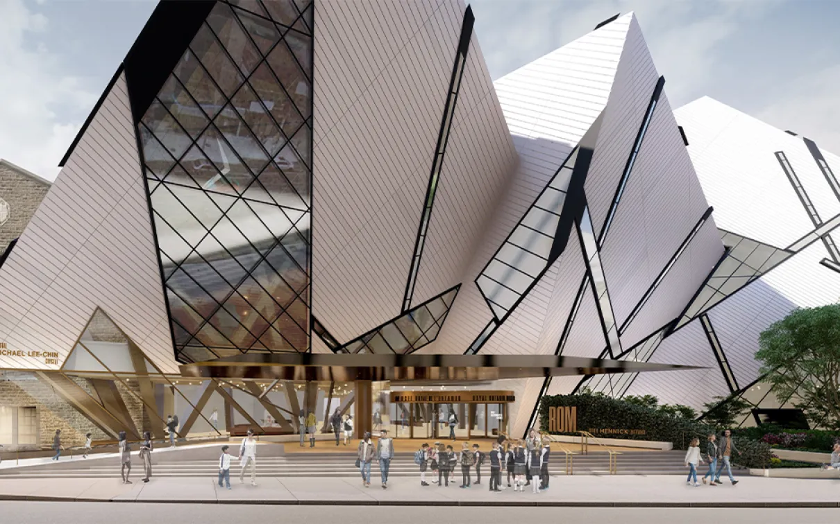 Exterior of ROM
